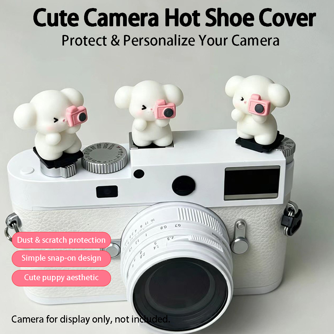 Canon Camera Eos R8 - 귀여운 3D 강아지 모양 카메라 핫슈